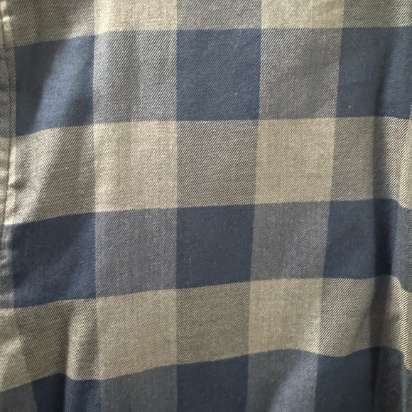 U.S. Polo Assn. Men’s Slim Fit Dress Shirt - Blue & Red Plaid - Size M - Picture 3 of 5